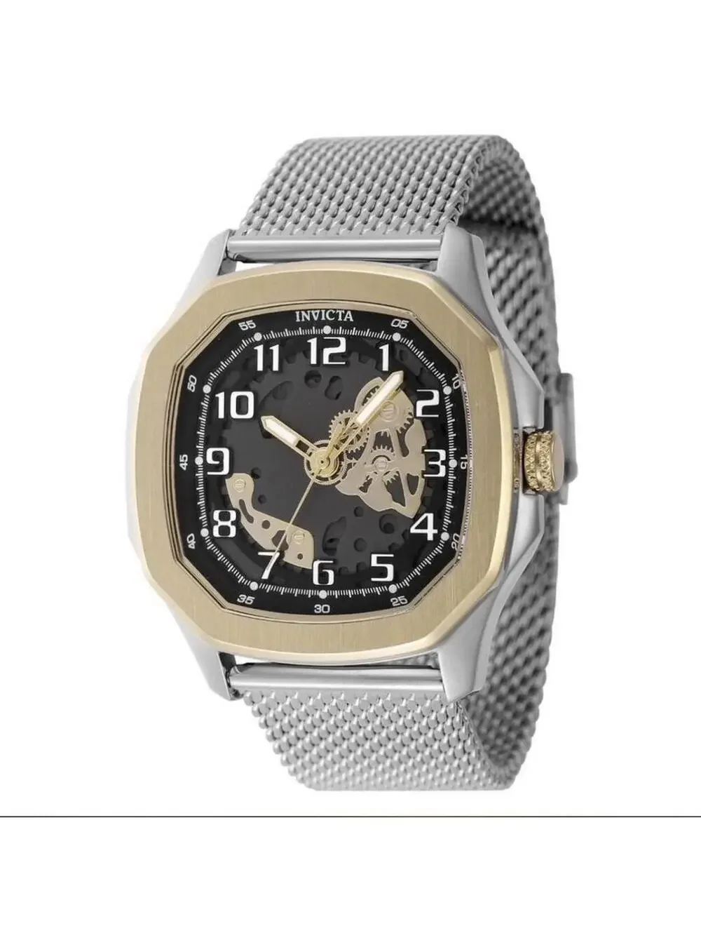 Invicta S1 Rally Diablo Mens Watch - 45.5mm, Steel Gold